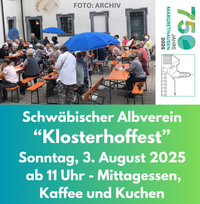 08 03 Albverein &ldquo;Klosterhoffest&rdquo;